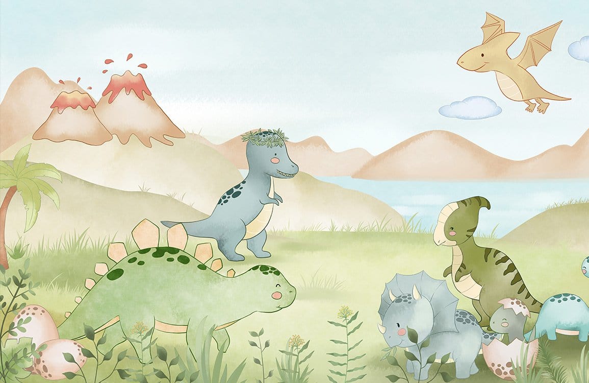 Dinosaurs Wallpaper Mural