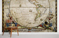 North & South America Wallpaper Mural