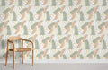 Overlapping Pattern Wallpaper Mural