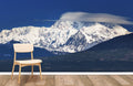 Distant Snowy Mountains Wallpaper Mural