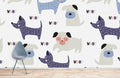 Woof Dog Wallpaper Mural
