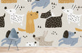 Cartoon Dog Wallpaper Mural