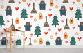 Dolls Wallpaper Mural