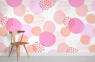 Dotted Pattern Wallpaper Mural