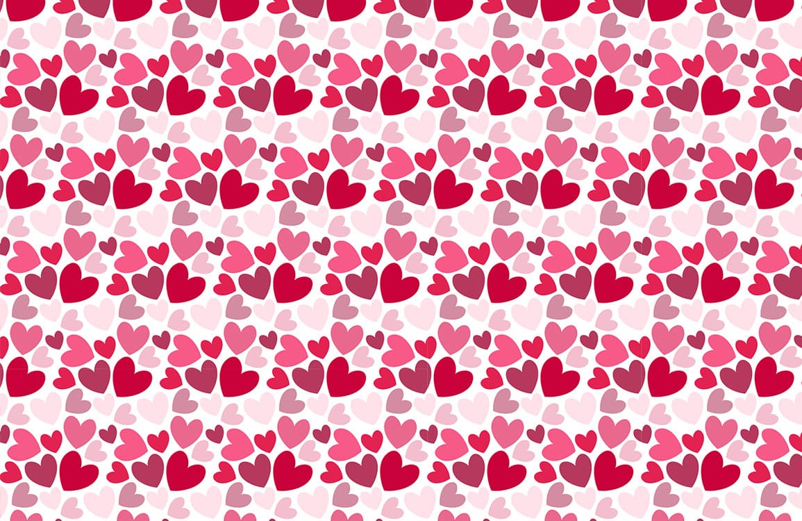 Double Love Wallpaper Mural
