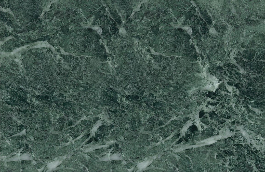 Emerald Green Marble Effect Mural Wallpaper - Sophisticated Luxury Design Finish