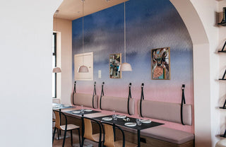 Dreamy Watercolor Field Wallpaper Mural