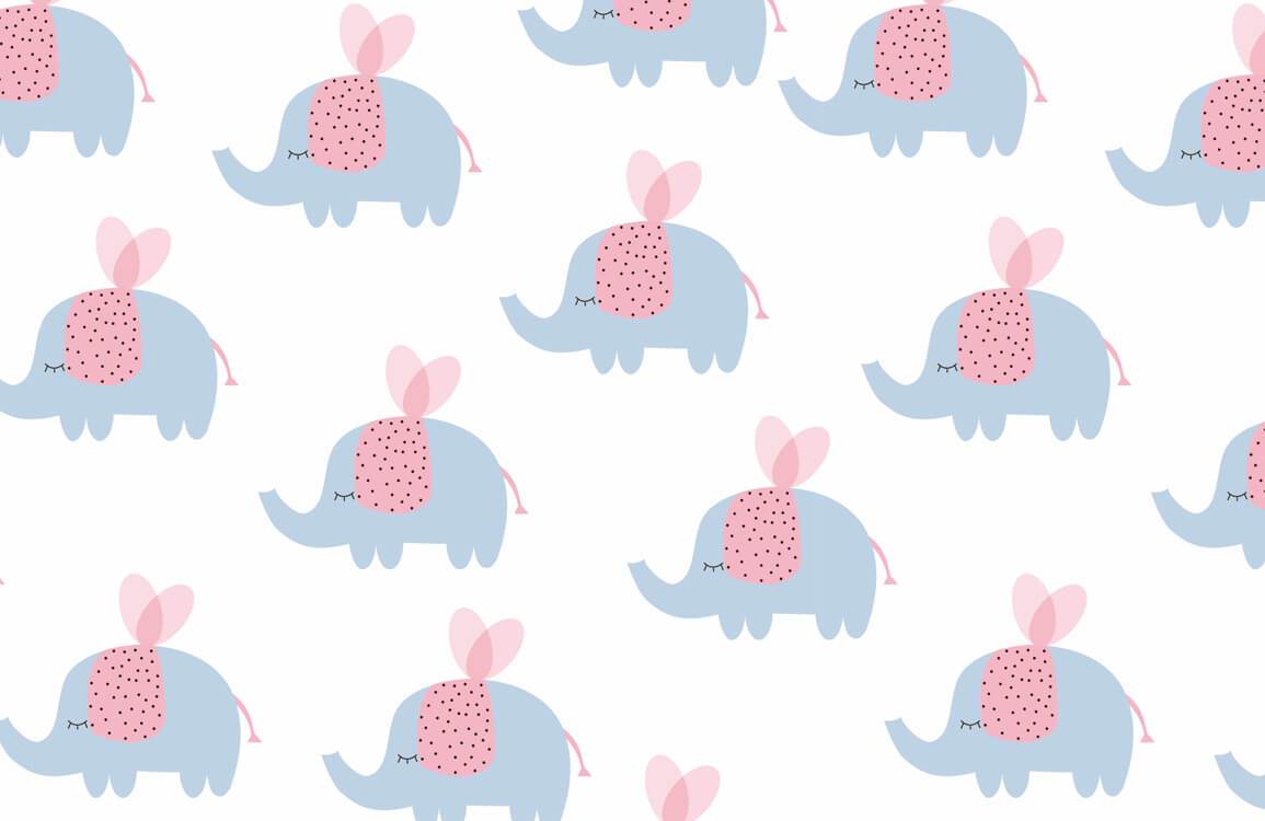 Elephant Wallpaper Mural
