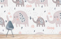 Cartoon Elephant Wallpaper Mural