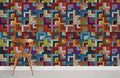 Stitchwork Wallpaper Mural