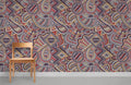 Embroidery Wallpaper Mural