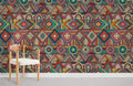 Embroidery Pattern II Wallpaper Mural