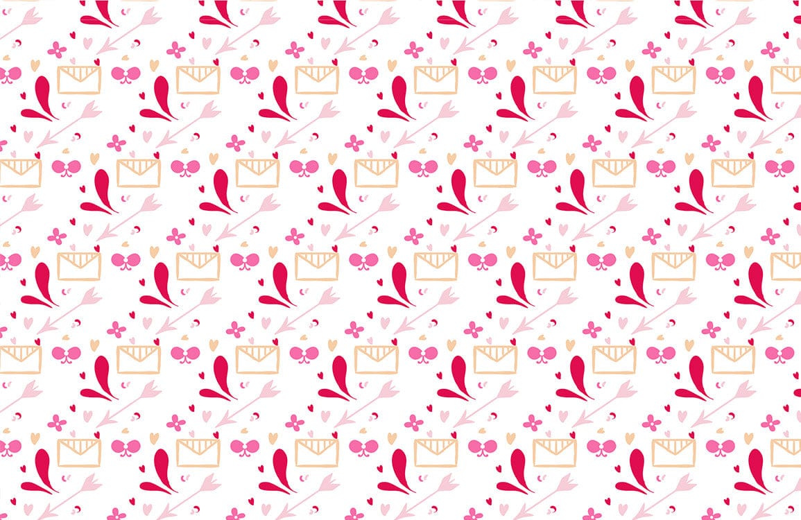 Vibrant Pink Floral Patterned Wallpaper for Stylish Modern Interiors