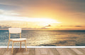Sunset on the Lake Wallpaper Mural