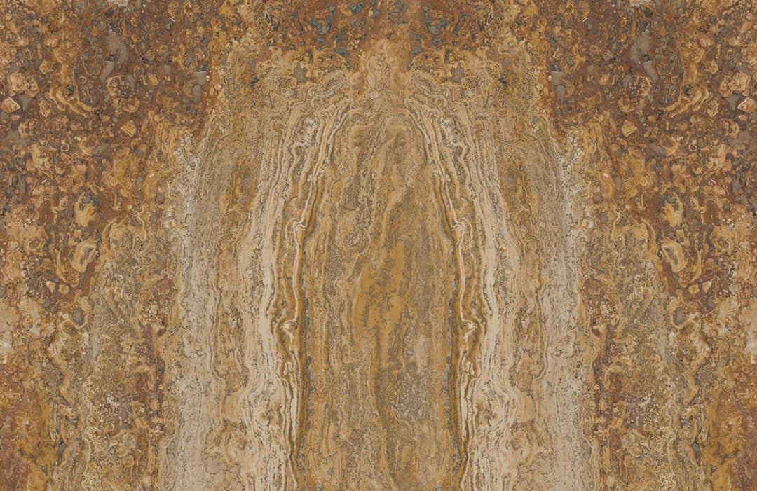 Rustic Earth Tones Marble Pattern Textured Wallpaper for Elegant Home Decor