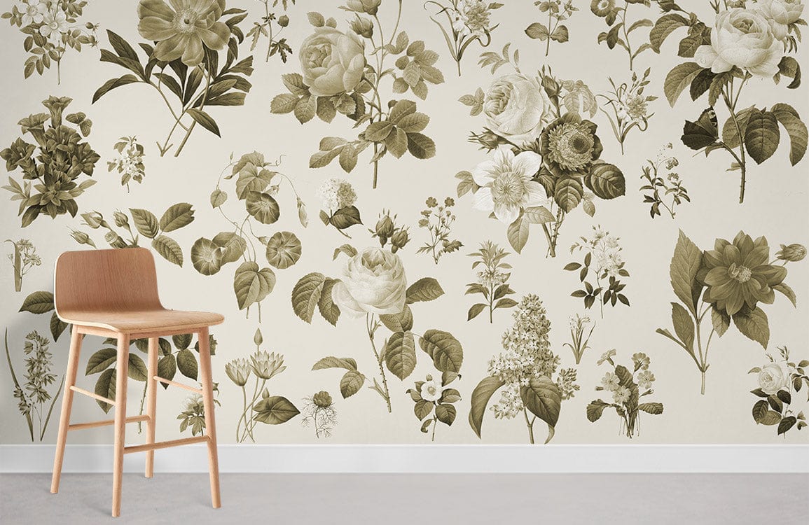 Blossoms Collection ll Wallpaper Mural