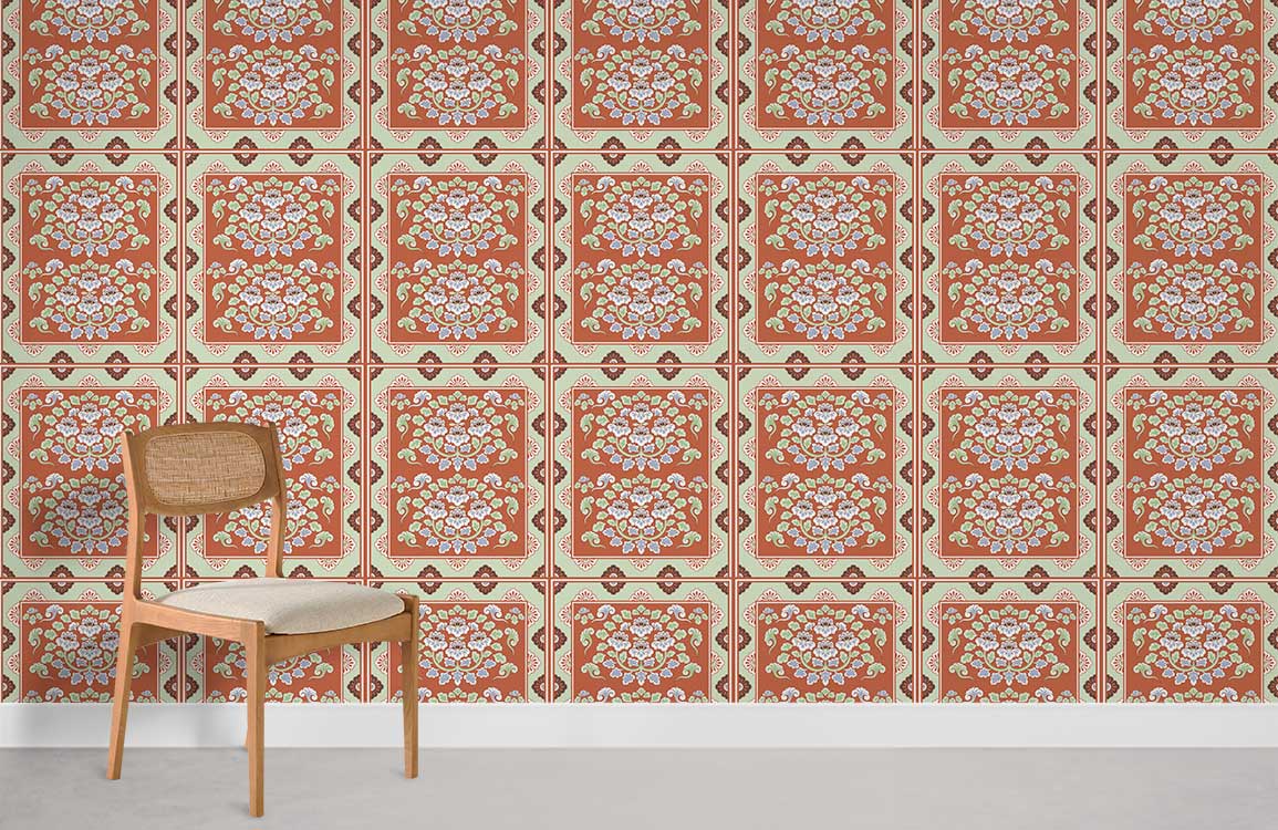 Favonian Patterns Wallpaper Mural Room