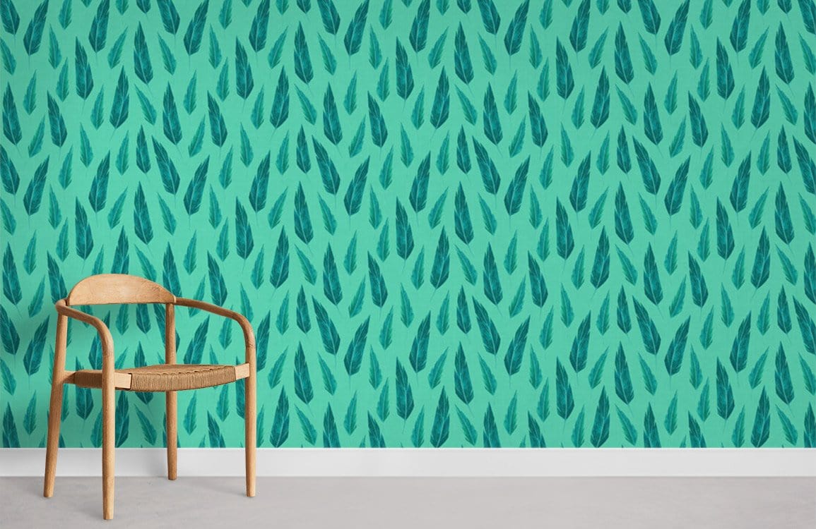 Feather Wallpaper Mural