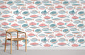 Flounder Fish Wallpaper Mural