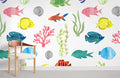 Sea Fish & Creature Wallpaper Mural