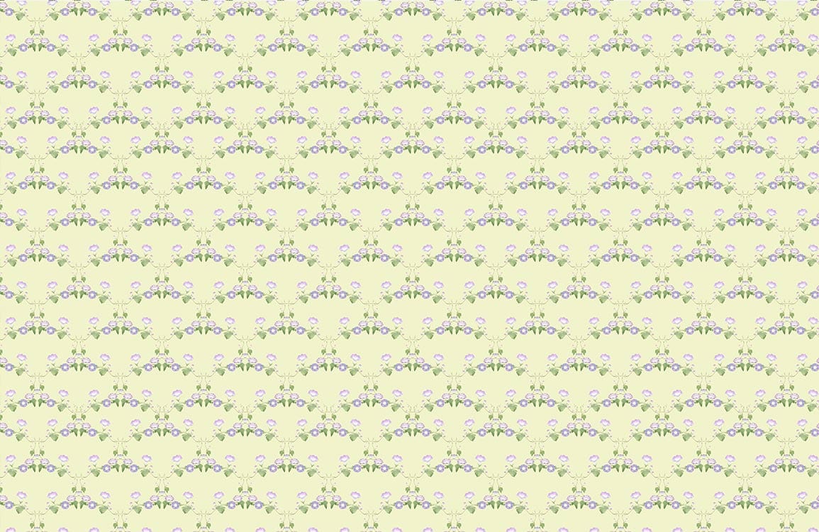 Elegant Pastel Floral Pattern Wallpaper for Chic Interior Design Decor