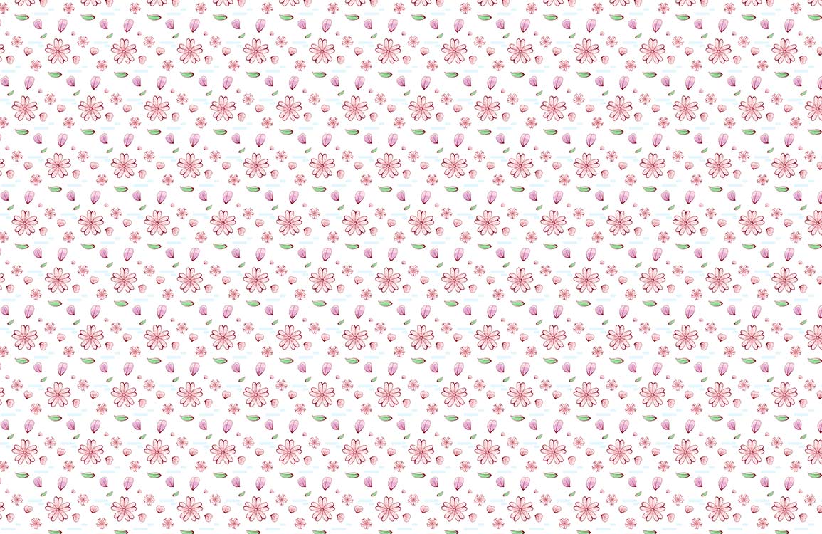 Floral Petals Wallpaper Mural