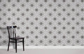 Flower Tile Wallpaper Mural
