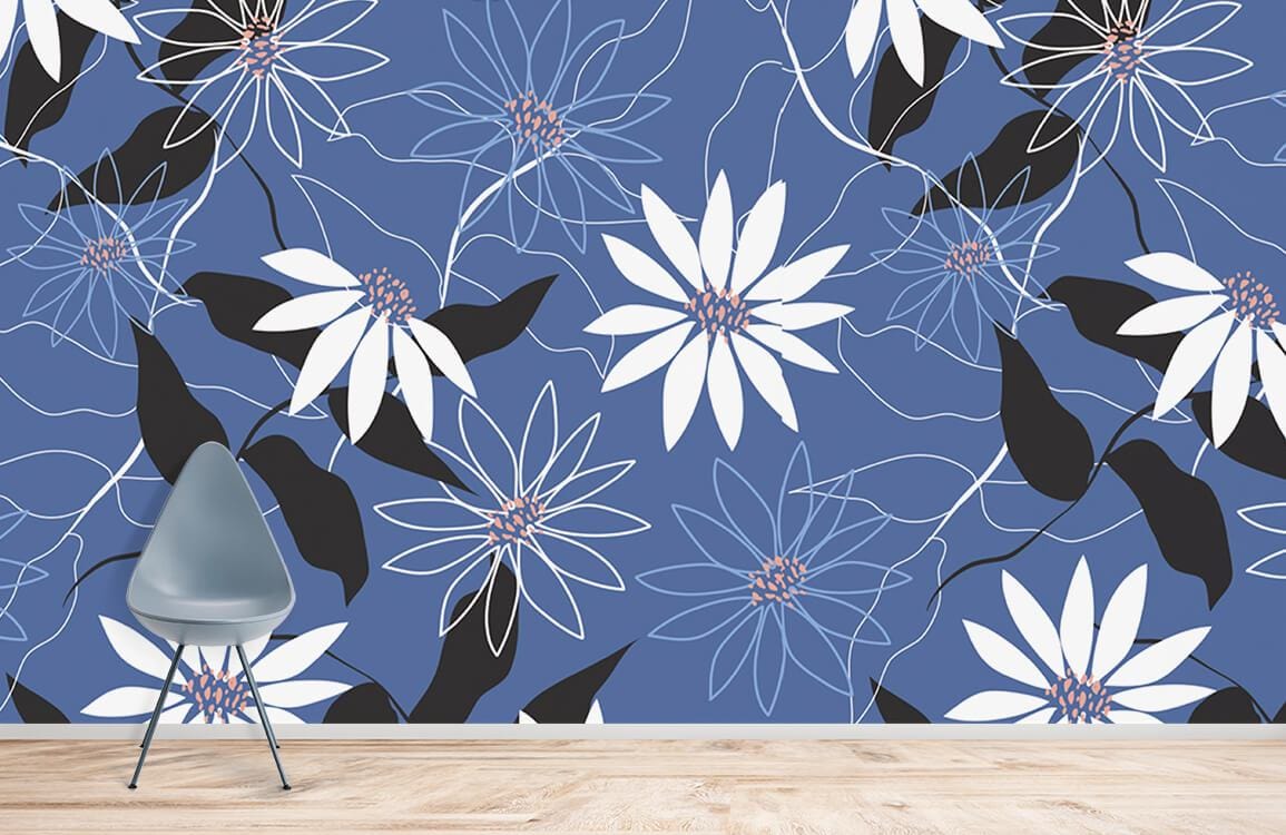 Flower Wallpaper Mural