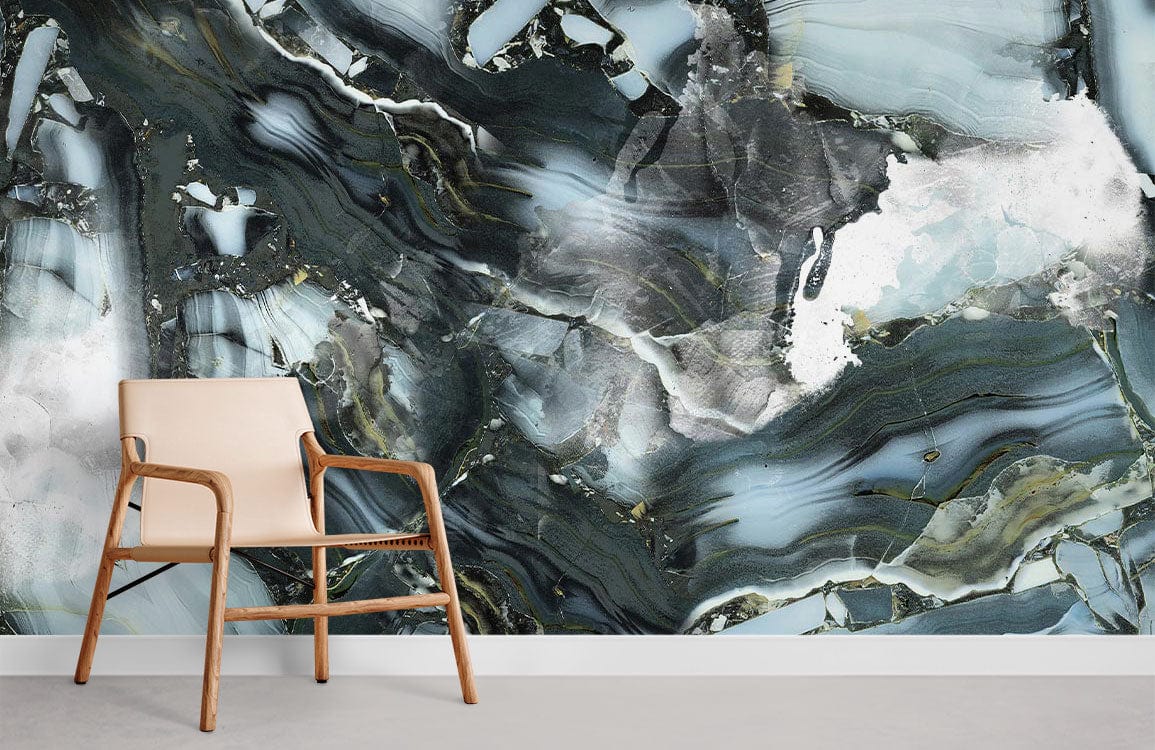 Fluid Watercolor Wallpaper Mural