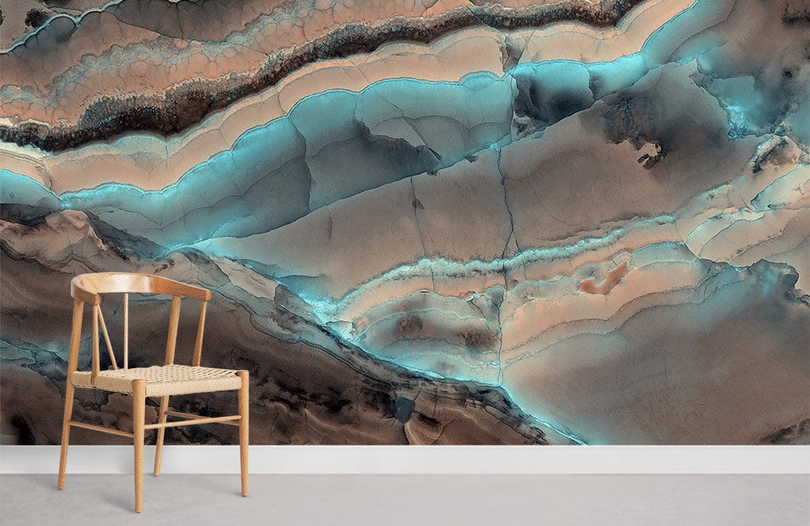 Fluorescent Sea Wallpaper Mural