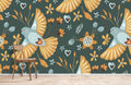 Flying Birds Wallpaper Mural