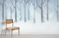 Foggy Forest Wallpaper Mural