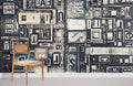 Font Letters Wallpaper Mural