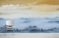 Forest Fog Wallpaper Mural