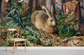 Forest Hare Wallpaper Mural