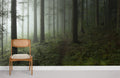 Forest Hillside Wallpaper Mural