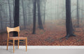 Forest Leaves Wallpaper Mural