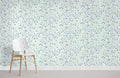 Fragrance Leaves Wallpaper Mural