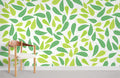 Fresh Leaf Wallpaper Mural