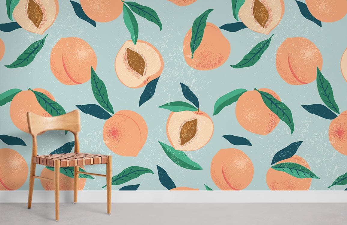 Fresh Peach Wallpaper for Home