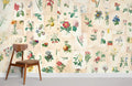Fruits & Flowers Wallpaper Mural