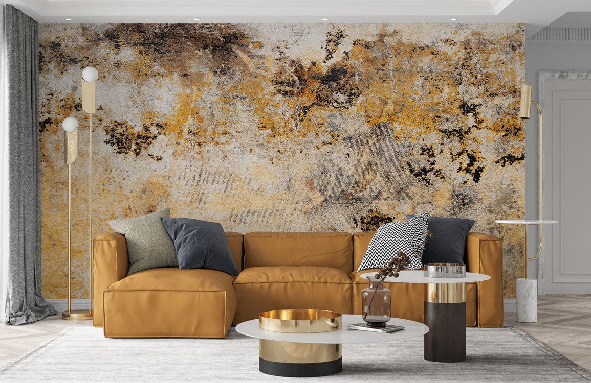 fusty wall industrial style wallpaper mual lounge decor