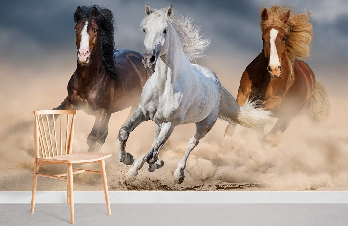 Horse Wallpaper For Room Decor | Animal Wall Murals | Ever Wallpaper
