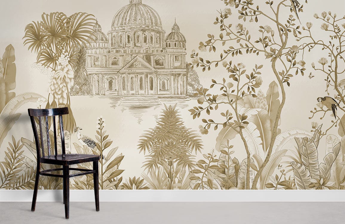 Garden Capital ll Wallpaper Mural