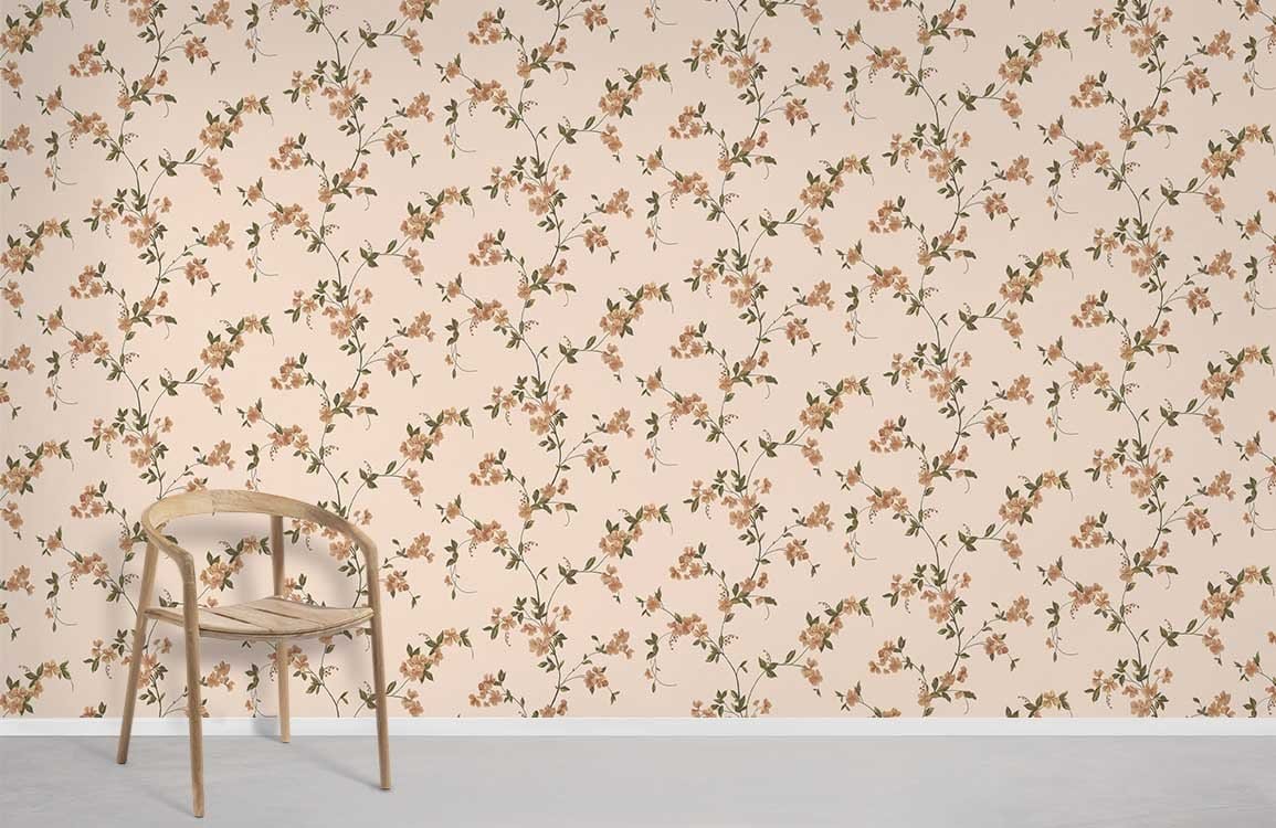 Garden Flowers Wallpaper Mural