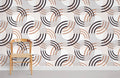 Geometric Circle Wallpaper Mural