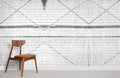 Geometric lines Wallpaper Mural