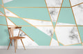 Geometric Marble II Wallpaper Mural