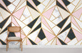 Geometric Marble Wallpaper Mural