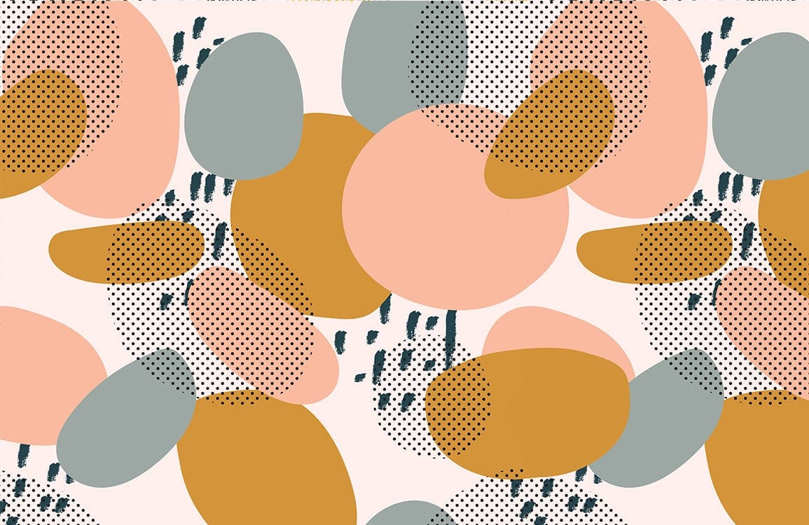 Geometric Doodles Wallpaper Mural